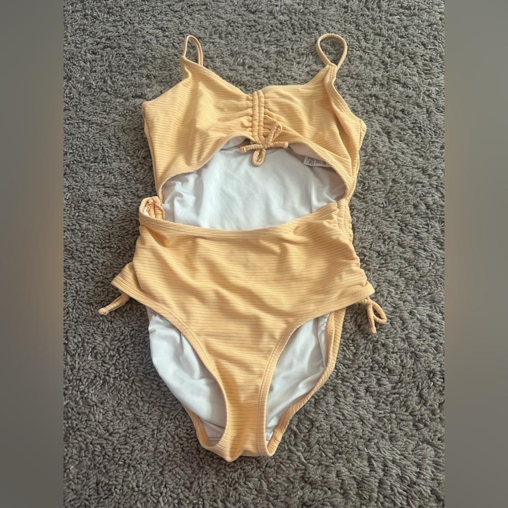 Kids one-piece bathing piece.